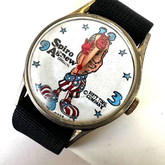 dirty time company Other - vintage Spiro Agnew wrist watch